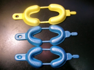 Fluoride foam tray