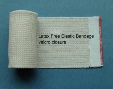 Latex free elastic bandage