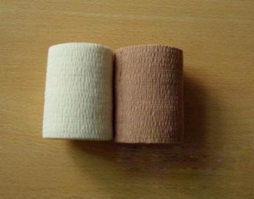 Adhesive elastic bandage